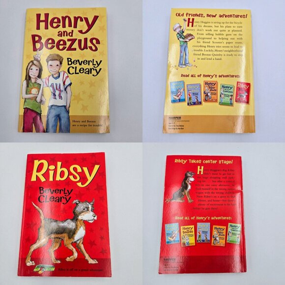Beverly Cleary Book Lot 8 Books Paperback Ralph Henry Ribsy Mouse Read - Picture 5 of 16